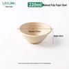 Youhe Youmi Biodegradable Sugarcane Disposable Bowls