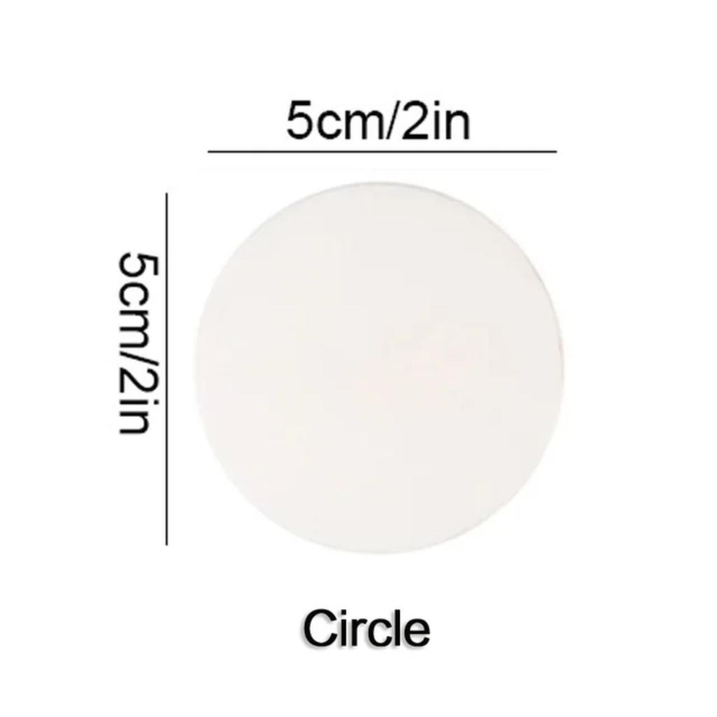 Circle/Square Silicone Self Adhesive Mute  Wall Protector Door Handle Bumper Guard  Anti-crash Pad