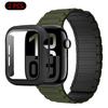 Silicone Strap+Case For Apple Watch Ultra 3/2/1 49mm 11 10 46mm 42mm Magnetic Band iWatch 9 8 7 45mm 41mm 6 5 SE 44mm/40mm Cover