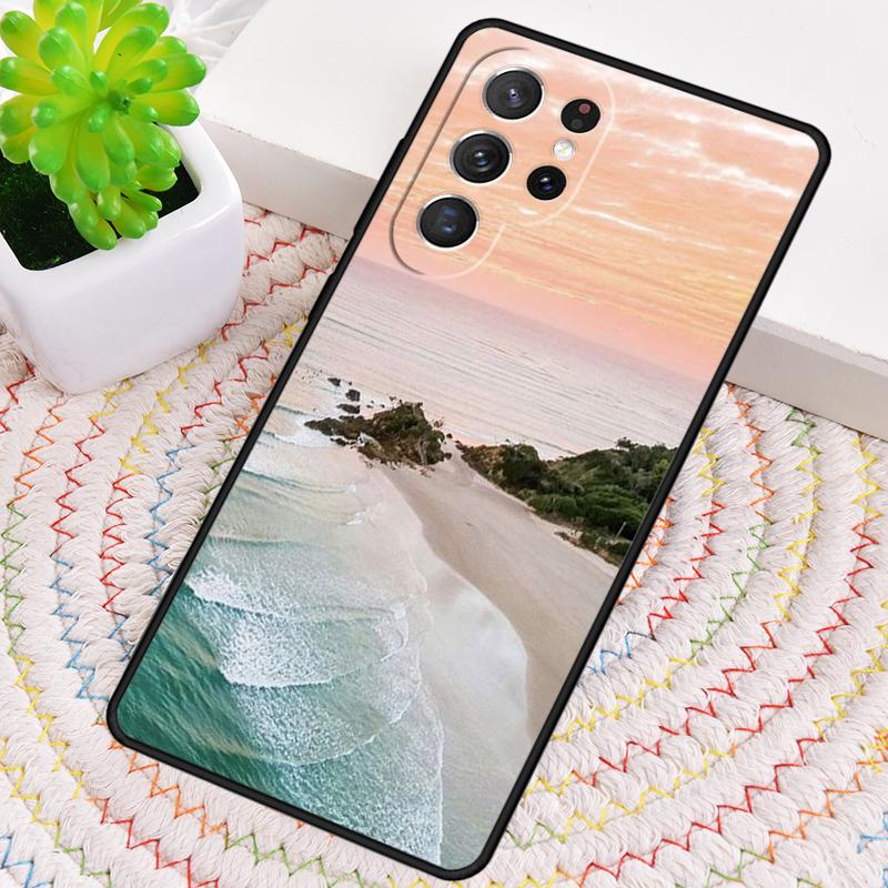 Beach Summer Phone Case for Samsung Galaxy Note 10 Pro S26 Ultra S23 S24 FE S25 S21 S22 PLUS Shockproof Cove