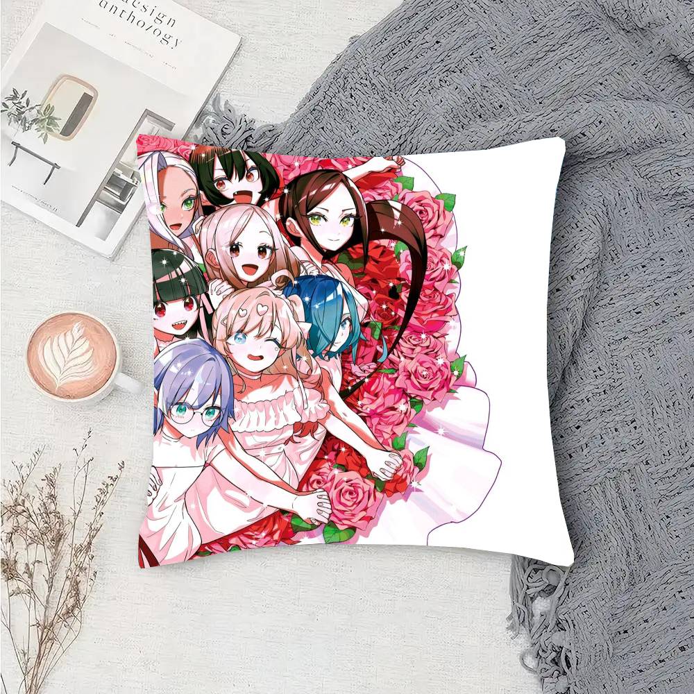 The 100 Girlfriends Who Really, REALLY Love You Anime Pillow Case Sofa Cushion Cover Room Home Decorati