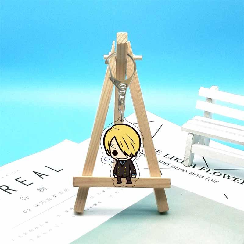 One Piece Luffy, Chopper, Law, Zoro, Ace, Sanji, Sabo Acrylic Keychain