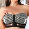 Sexy Six-breasted Tube Top for Women New Style for Hot Girls Gathered No Steel Ring Wrapped Chest Bottoming Bra for Outer Wear