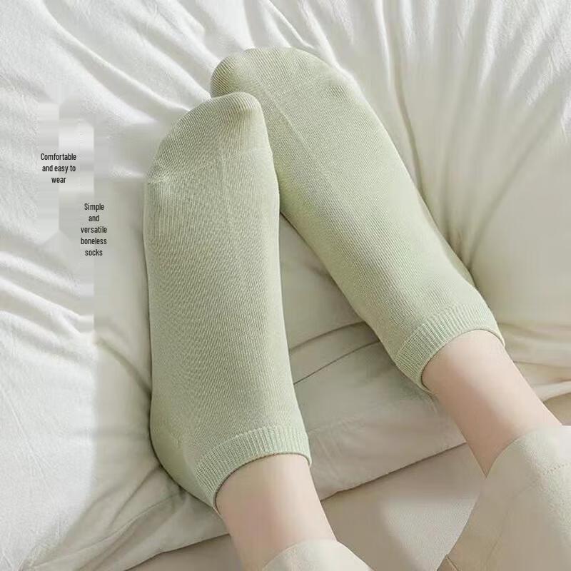 Mling Women's Thin Cotton Sports Socks