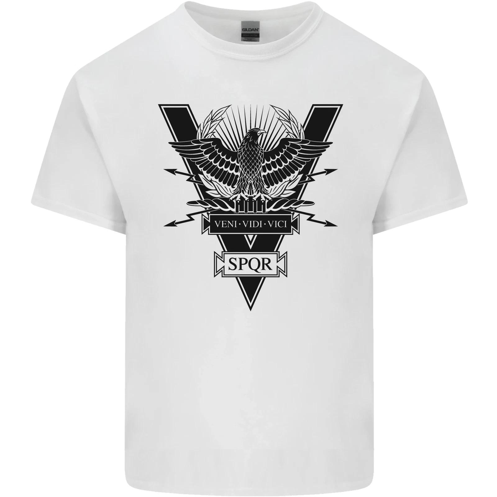 Gym Training Top Weightlifting SPQR Roman Kids T-Shirt Childrens S
