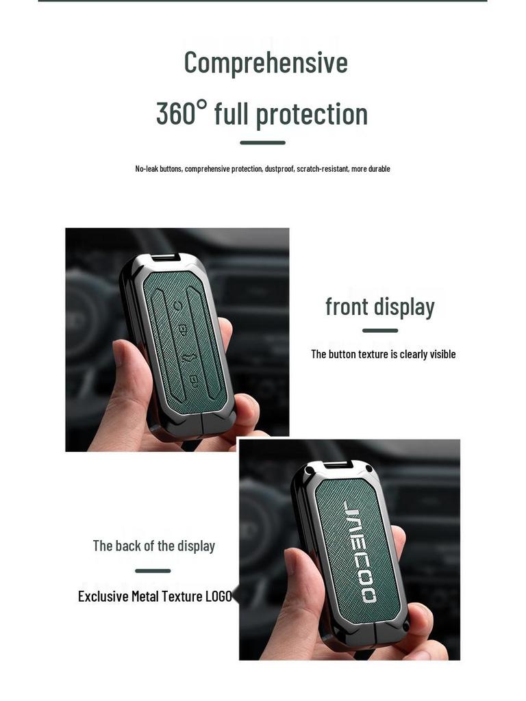 Chery Jaecoo J5/J7 2025 Premium Metal Protective Case for Men & Women