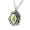 Les Trésors De Lily [N1663] - Designer Necklace 'Eiffel Tower' Yellow Brown Silver
