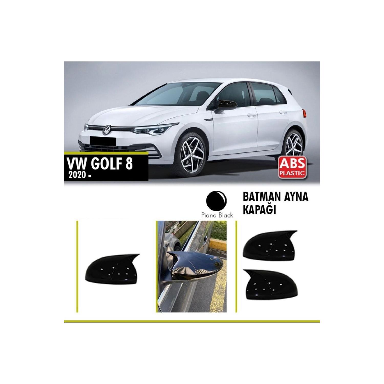 

Зеркальный чехол Batman Bat для Golf 8, 2020, совместимый с глянцевым черным
