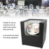 2+0 Automatic Watch Winder Box for Wristwatch Mechanical Watch   Black White