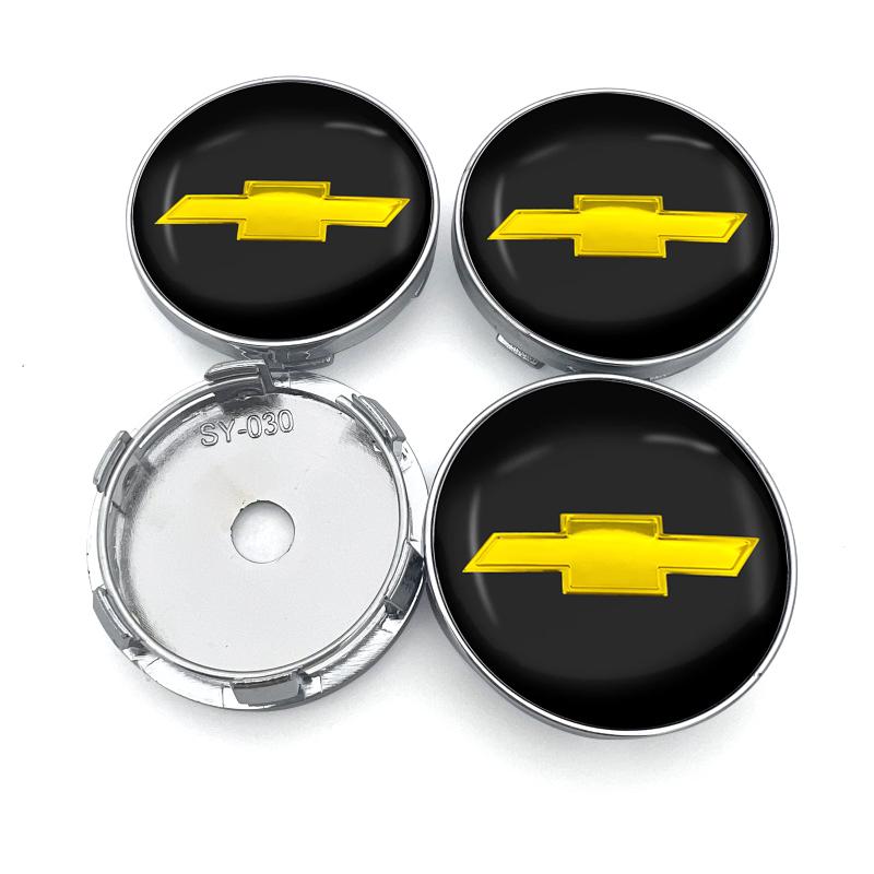 4Pcs 60MM Car Wheel Center Hub Cap Car Accessories for Chevrolet Chevry Cruze Impala Camaro Garna Equinox Volt Yakista AVEO Sedan Hatchback Malibu