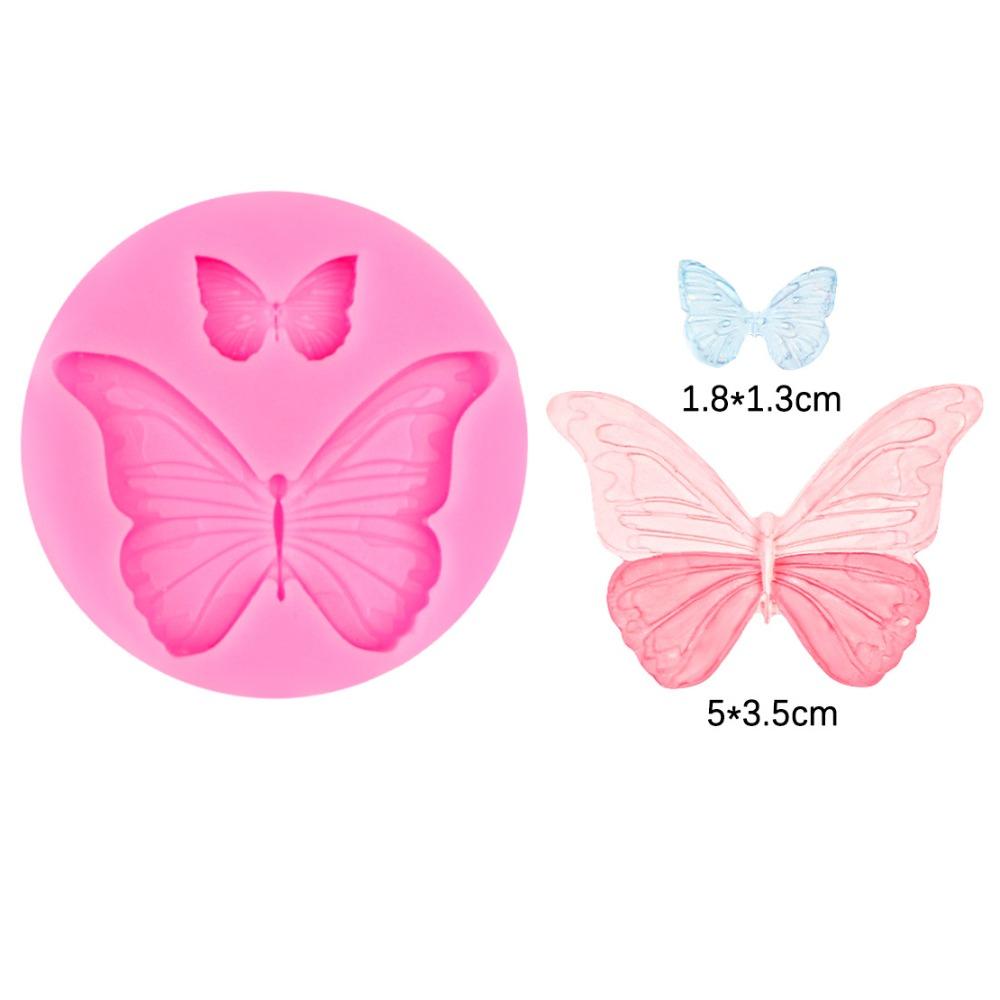 Mini Baking Cake Butterfly Soap Mold High-quality Chocolate Mold  Desserts Decoration