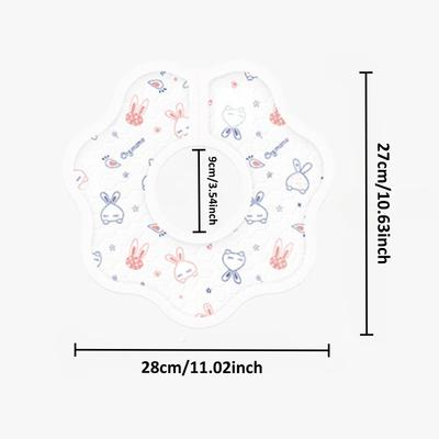 20PCS Disposable Bibs for Babies Toddler Feeding Baby Bibs Soft Absorbent Leakproof Individually Packaged for Travelling Outdoor