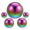 Flower Garden Stainless Steel Sphere for Reflective Decor 5Pcs Gazing Balls