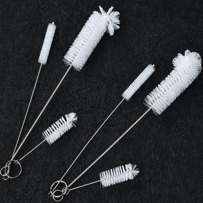 Multi-Functional Cleaning Brush Set: Bristle Brush, Bottle Brush, Cup Brush, Straw Brush