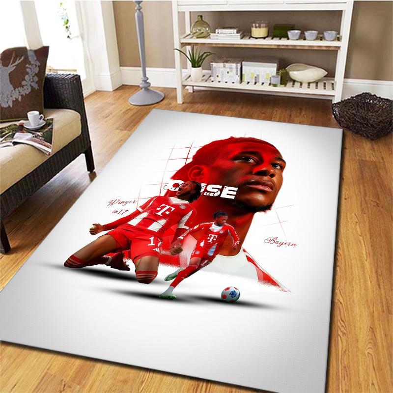 Bayern Munich Michael Olise Carpet Rug For Living Room Bedroom Home Sofa Decoration Kids Play Nonslip Floor Mat