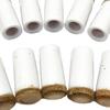 10 Pack Pool Cue Tips and Ferrules, Snooker Repair Professional Billiard Head Thick Long