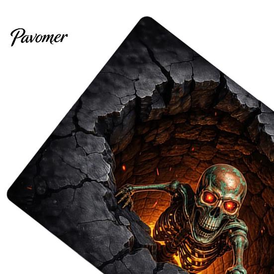 Seasonal Party Accent Piece 3D Halloween Rug, Optical Illusion Floor Mat, Diatomaceous Earth Bath Entryway Rug Spooky Depth Area for Living