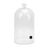 Smoking Cloche Dome Cover Lid for Food Drinks Acrylic Transparent Cocktail Smoker Dome Accessory