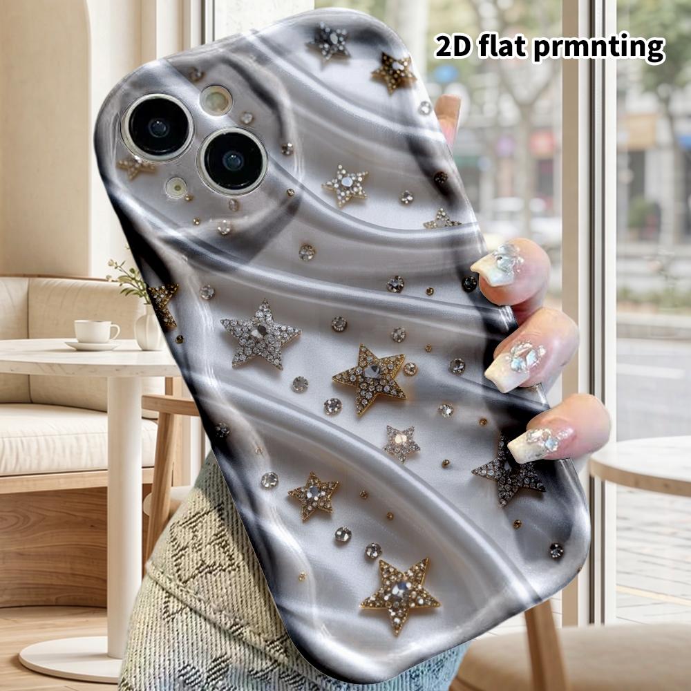 Phone Case: 2D Flat Design Suitable for iPhone 18, 17, 16, 15, 14, 13 Pro Protective Case, Couple Style, Soft Reflective, Christmas and Halloween Gift