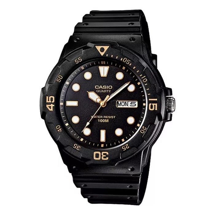 [CASIO] Standard Quartz Watch MRW-200H-1EV Men s Black & Gold