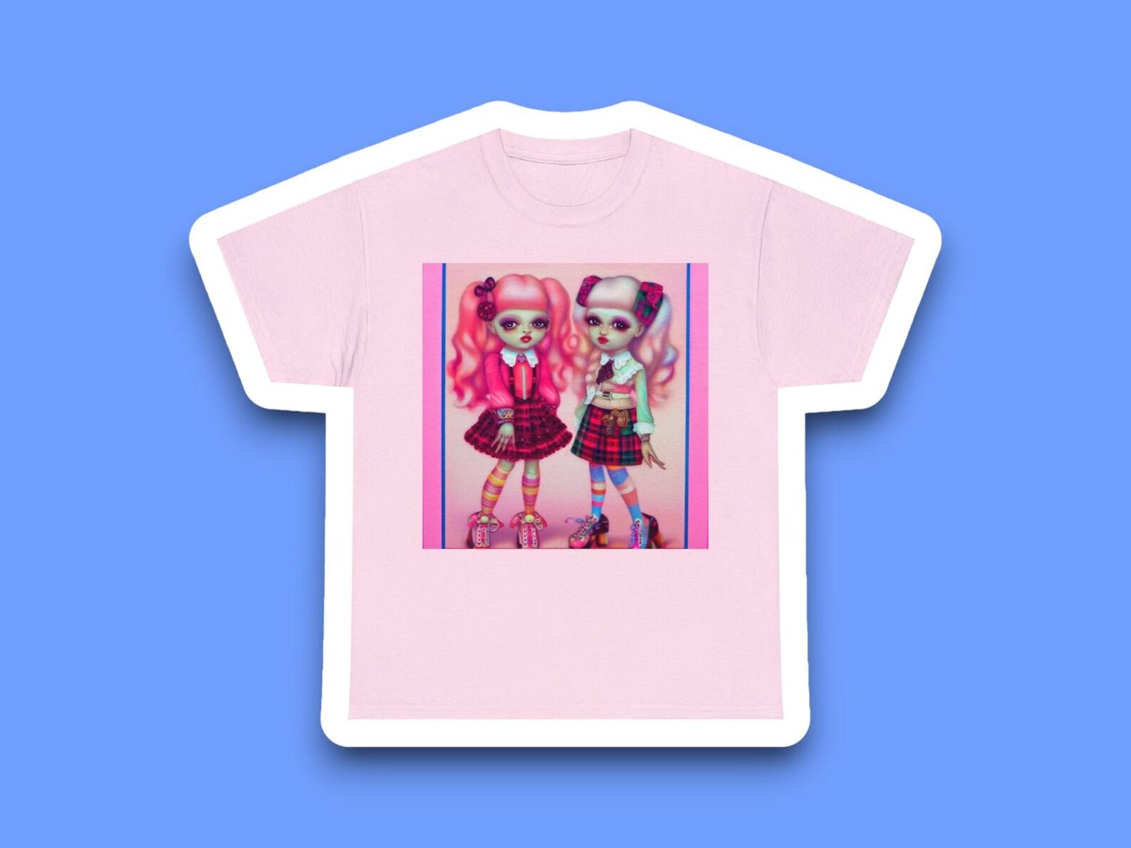 Pink School Girl Tee 110