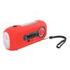 Solar Weather Radio with 1W 5LED 3 Levels Flashlight 4 Light Modes SOS Hand Crank Type C Charging 2000mAh Battery Powered Emergency Weather Radio