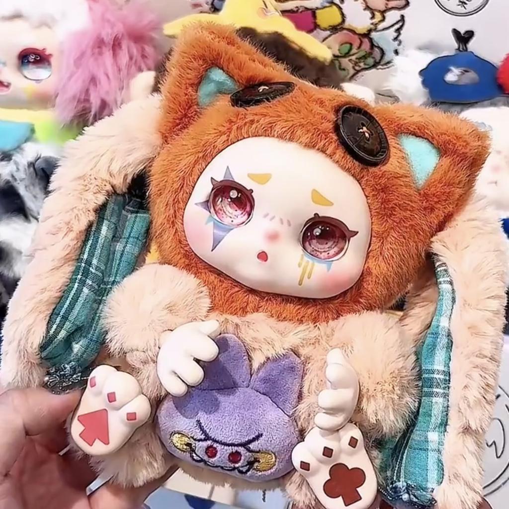 Nommi V6 Fantasy World Series Plush Blind Box Hi Toy Cute Nommi Mystery Box Kawaii Doll Surprise Bag Pendant Action Figure Gifts