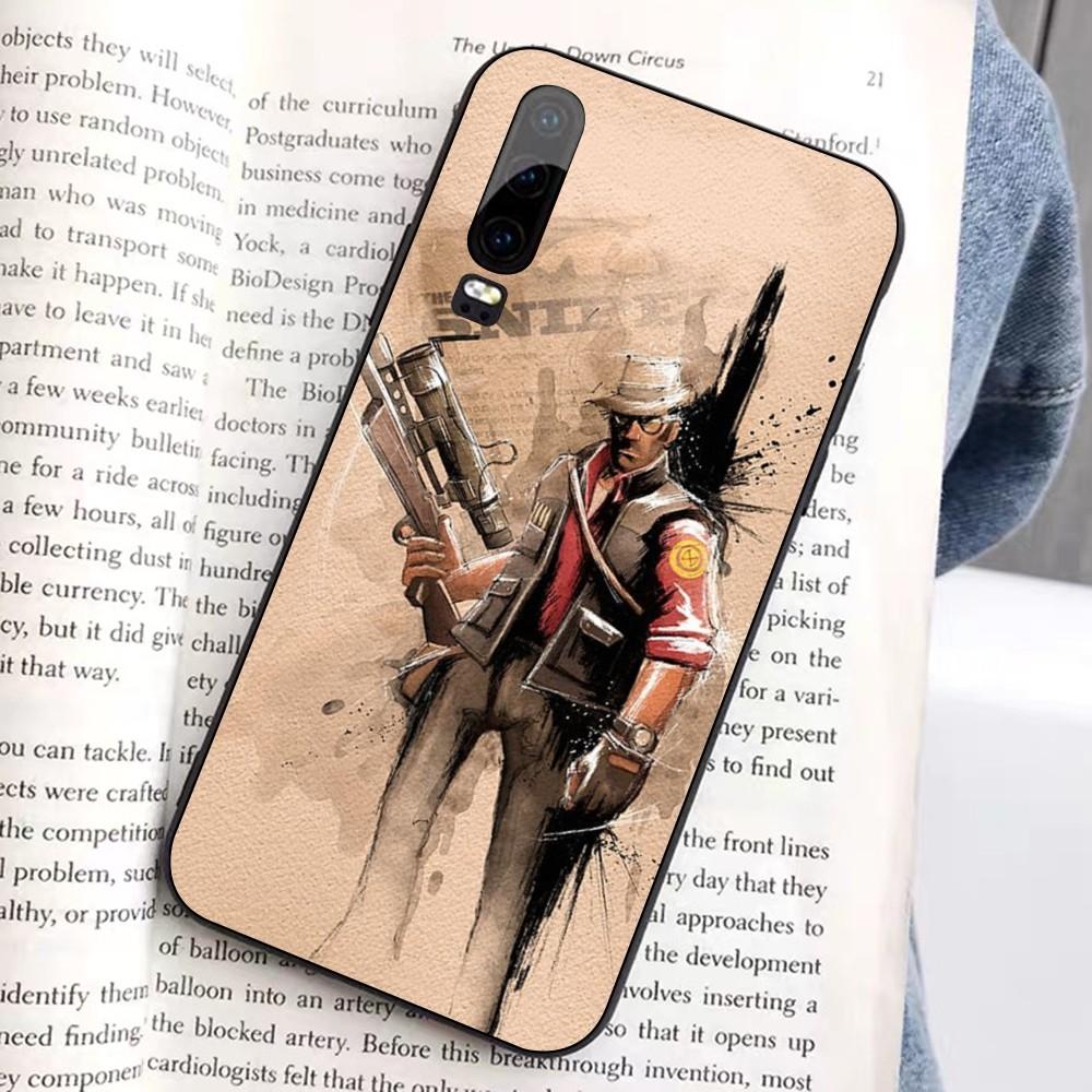 

Video Team Game Fortress 2 Phone Case For Huawei Honor 10 Lite 9 20 7A 9X 30 50 60 70 Pro Plus Soft Silicone Cover Huawei Honor 30