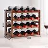 RACK Holder Wood Stand Bottle Storage Shelf