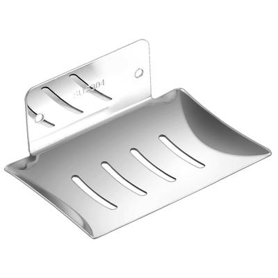 Seifenhalter, einfache Installation, Edelstahl-Seifenschale, schnell trocknender, wandmontierter Schwammhalter für das Badezimmer zu Hause