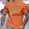 Vintage Reel Cool Dad Print Unisex Tshirt Fashion Fishing Lover Daddy Tee Casual Short Sleeve Streetwear Father Day Shirts Gifts
