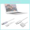 Cablu de Date cu Încărcare Rapidă Tipc la Magsafe2 de Tip Premium, Conector Magnetic pentru Macbook Air