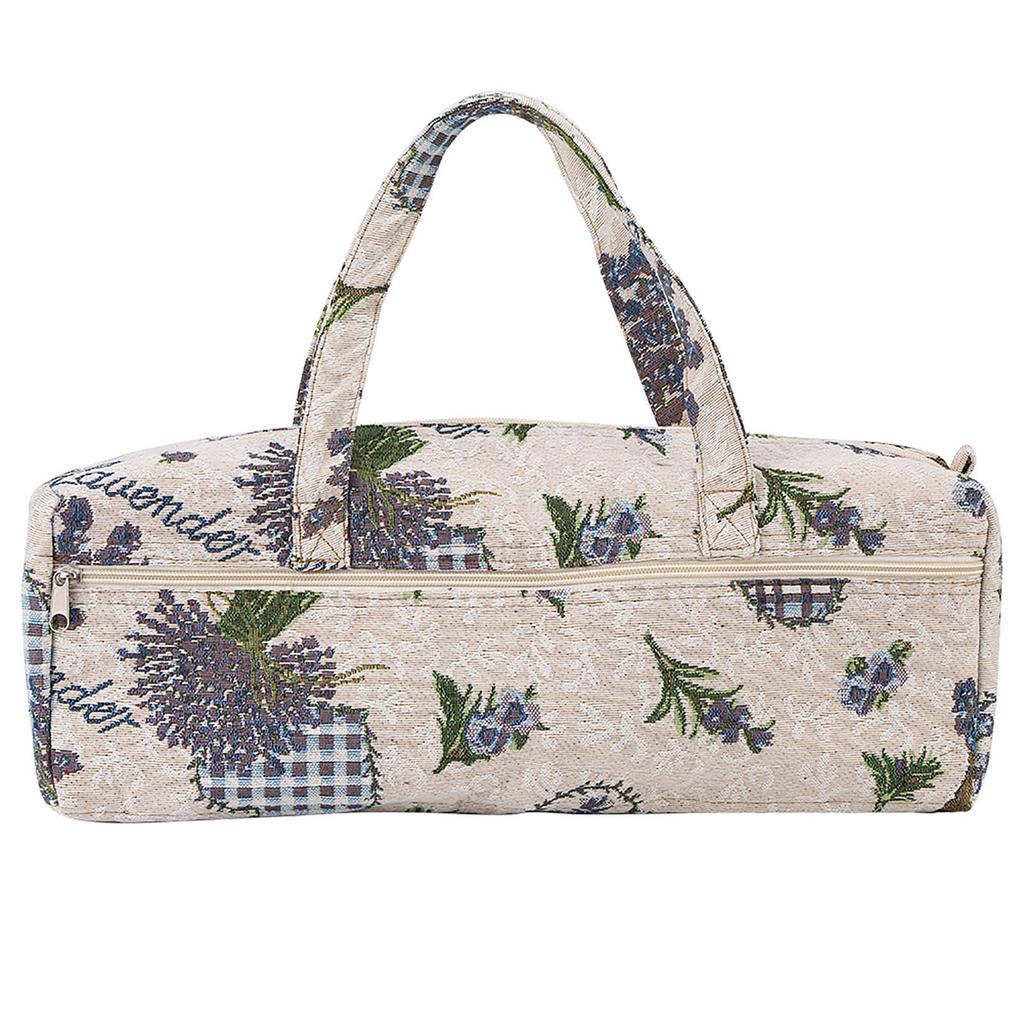 Household Fabric Crafts Knitting Needles Storage Sweater Woven Organizer Bag