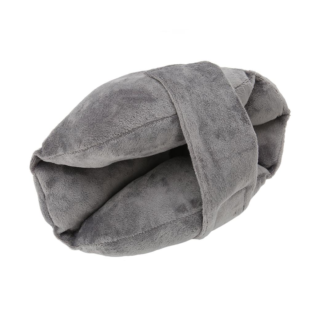 Heel Cushion Protector Pillow Keep Warm Relieve Stress Pain Adjustable Elastic Belt Heel Protector Cushion