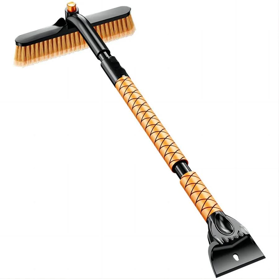 New Upgraded Car Snow Shovel, Horizontal Window Defrosting and Deicing Shovel, Snow Scraping Tool for Winter Snow Removal