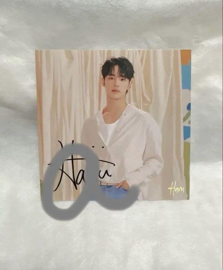 

[USED] NEXZ HARU Haru serial bonus offline event autograph