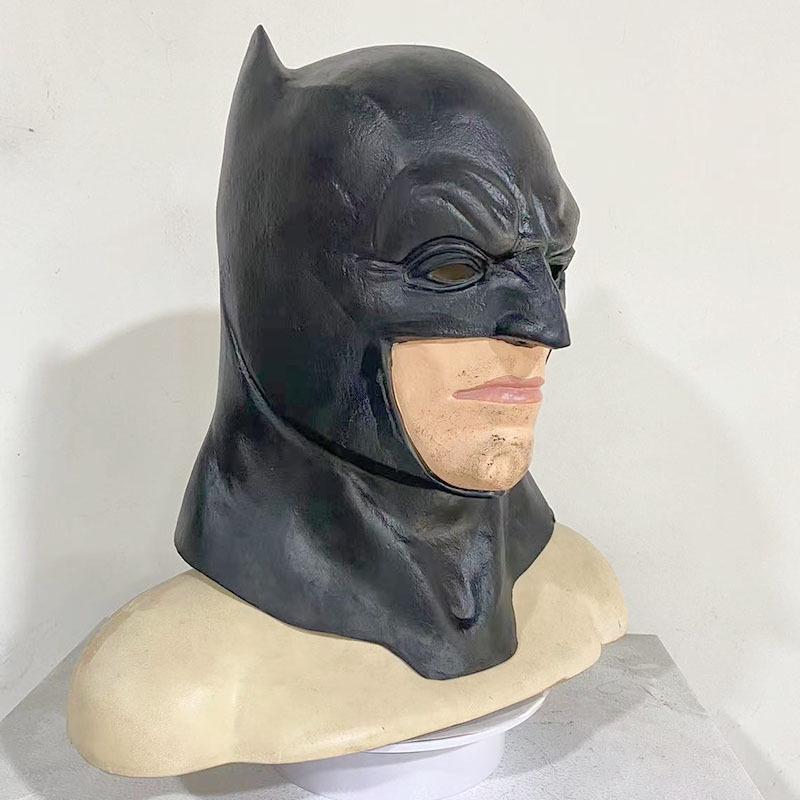 Batman Latex Mask for Cosplay & Masquerade Parties