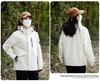 Unisex Spring/Autumn Windproof Hooded Jacket - Fashionable Men's Trench Coat