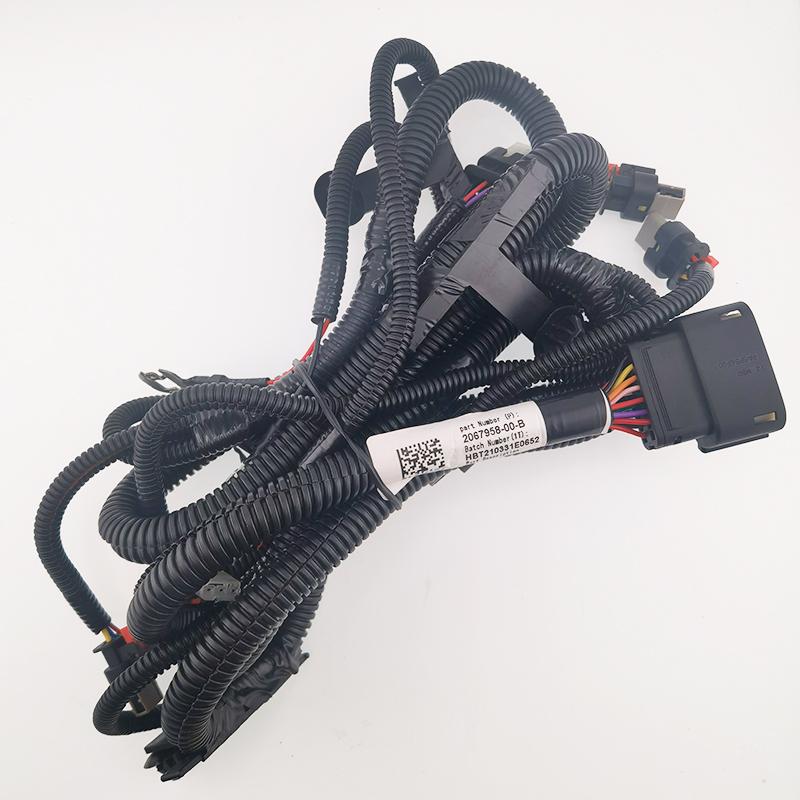 New For Tesla Model 3 2017- Car Front Radar Sensor Harness 2067958-00-B 2067958-00-C Bumper Tucked Harness Auto Accessoires