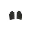 For Ford Mustang GT 2015 - 2025 Carbon Fiber Styling Interior Stickers Car Door Handle Frame Decoration Stickers Trim Cover