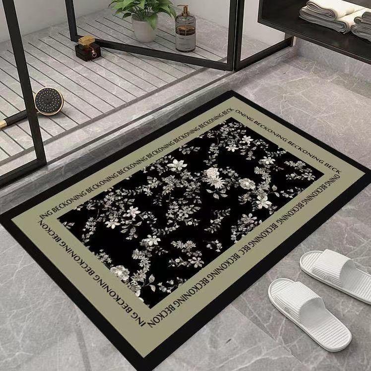 

Простой коврик для пола из диатомовой грязи для ванной, впитывающий коврик для ванной, нескользящий, для кухни, двери, туалета, ванной комнаты, водопоглощение 40X60cm 15.7X23.6in