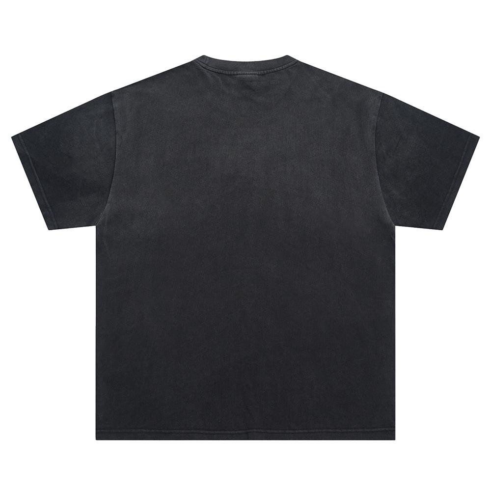 V520 VALE FOREVER FAITH BLING TEE Summer Street Trendy T-shirt Hot Stamping High-quality Trendy T-shirt Short Sleeved