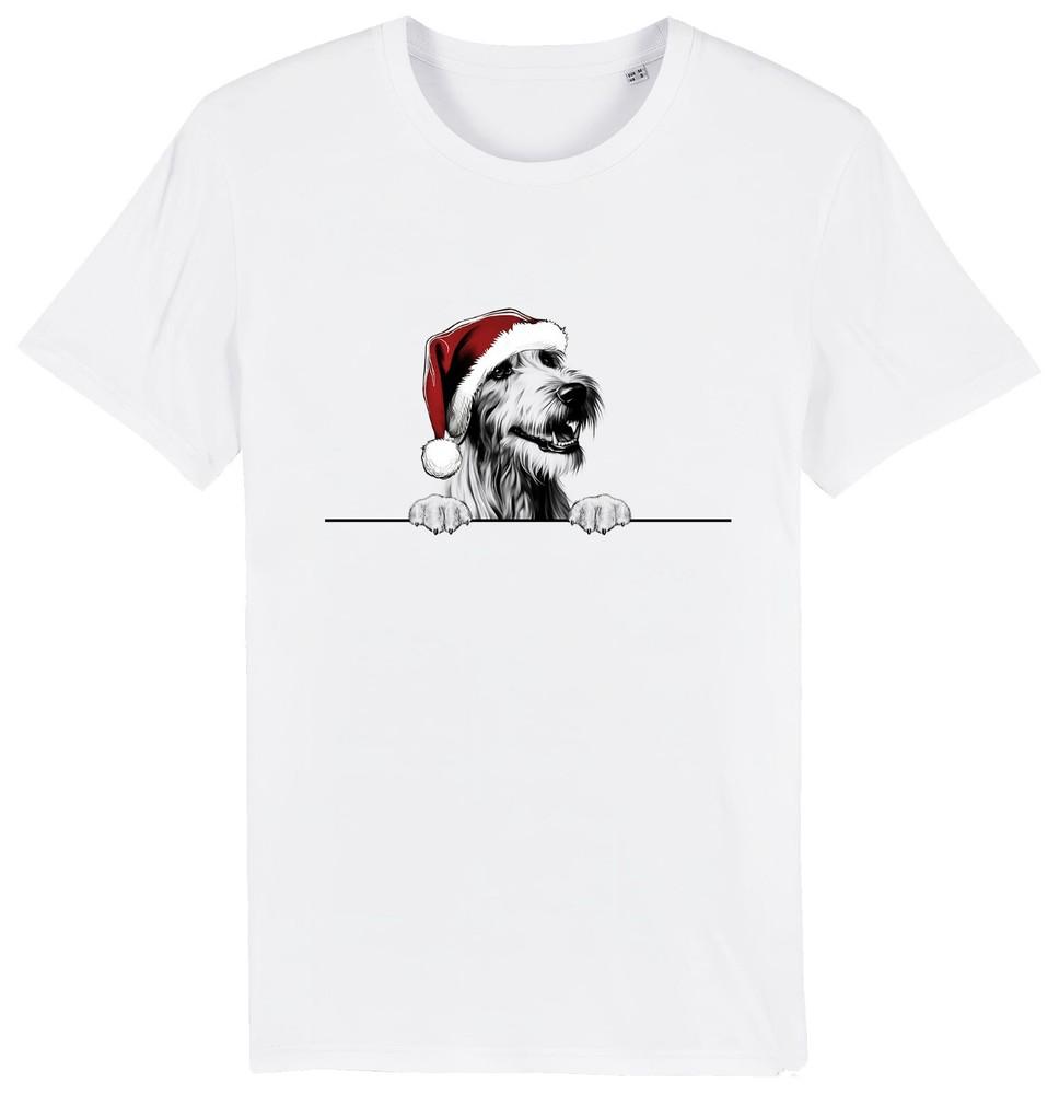 

IRISH WOLFHOUND Christmas Dog T-Shirt Mens Womens Kids Dogs Gift Clothing Puppy 3XL