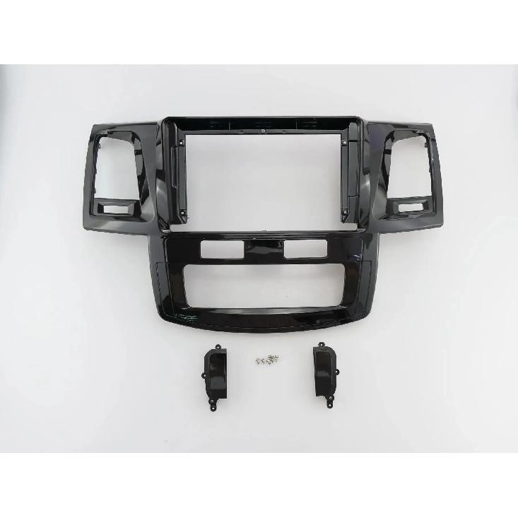 9 Inch Car Frame Fascia Adapter For Toyota Fortuner Hilux Vigo Android Radio Dash Fitting Panel Kit 2005-2015