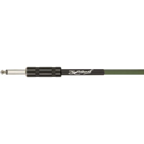 Fender Strummer Pro 13' Instrument Cable, Drab Green