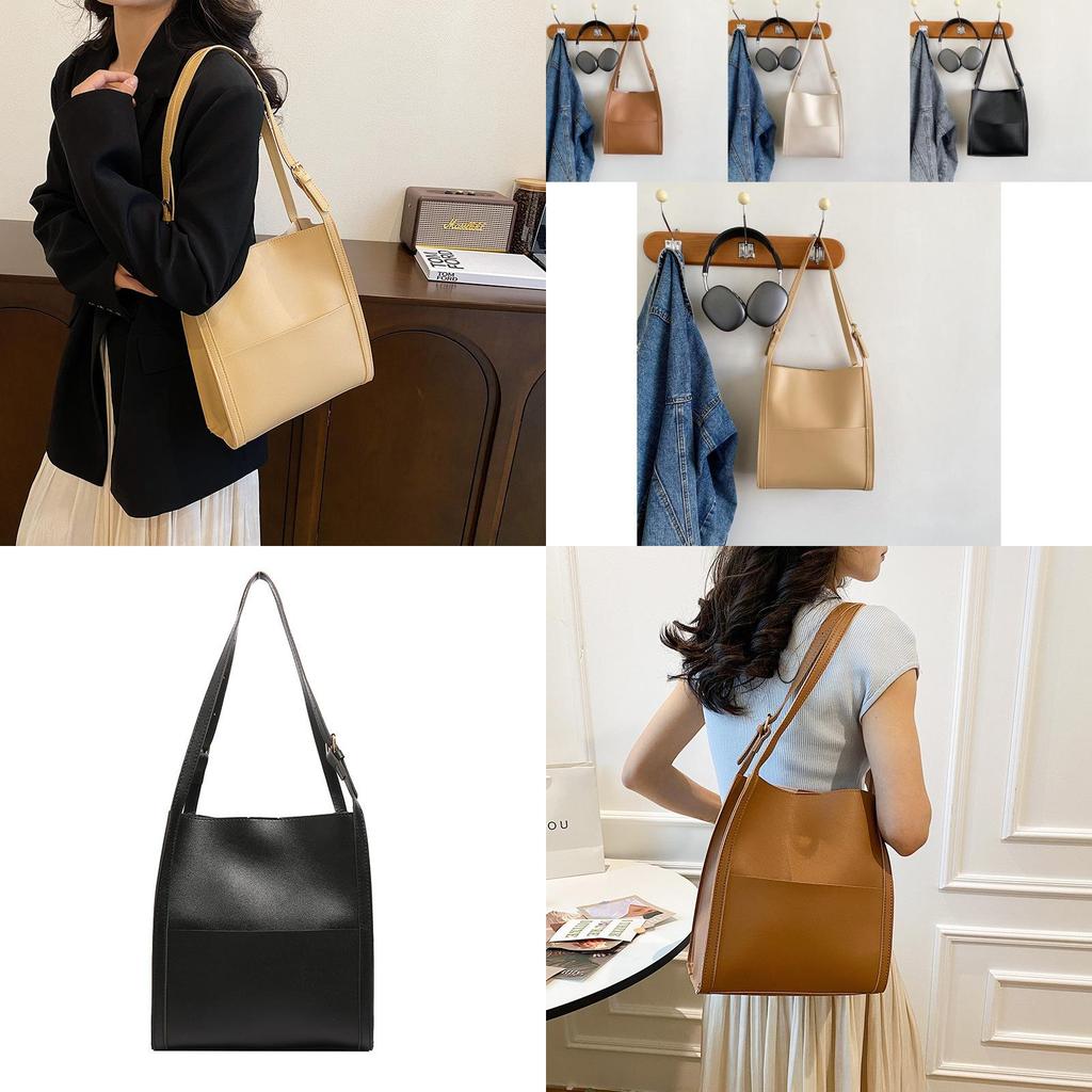 Stylish Retro Large Capacity Tote Bag For Women Perfect For Spring Summer 2024