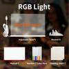 DIY Rewritable Glowing Acrylic Message Board Lamp, Light Up Drawing Board for Kids, Comes with 7 Vibrant Color Marker Pens