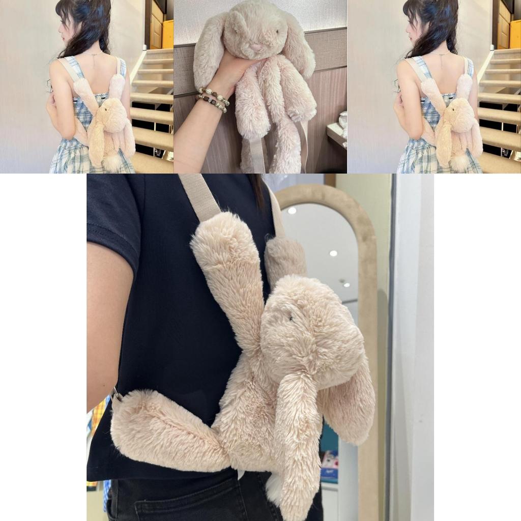 Bunny Plush Backpack With Pp Cotton Filling For Kids And Teens