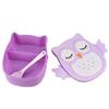 Versatile Cartoon Owl Lunch Box For School Home Office And Outdoor Adventures