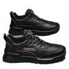 Chef Men's Shoes Work Shoes Men's Kitchen Work Labor Insurance Leather Shoes Black Casual Deodorant Sports Waterproof Non-slip Moisture Shoes